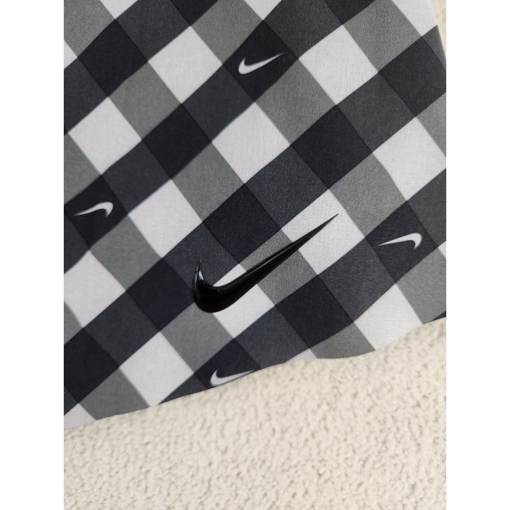 Women's Nike Dri-fit Golf/Tennis Skort Black & White Size Medium - Picture 2 of 5
